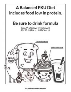 PKU Activity Book coloring page
